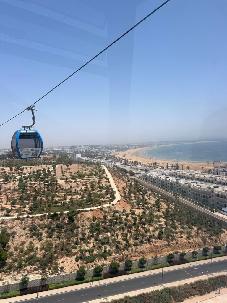 Agadir, vue sur la kasbah Oufella
