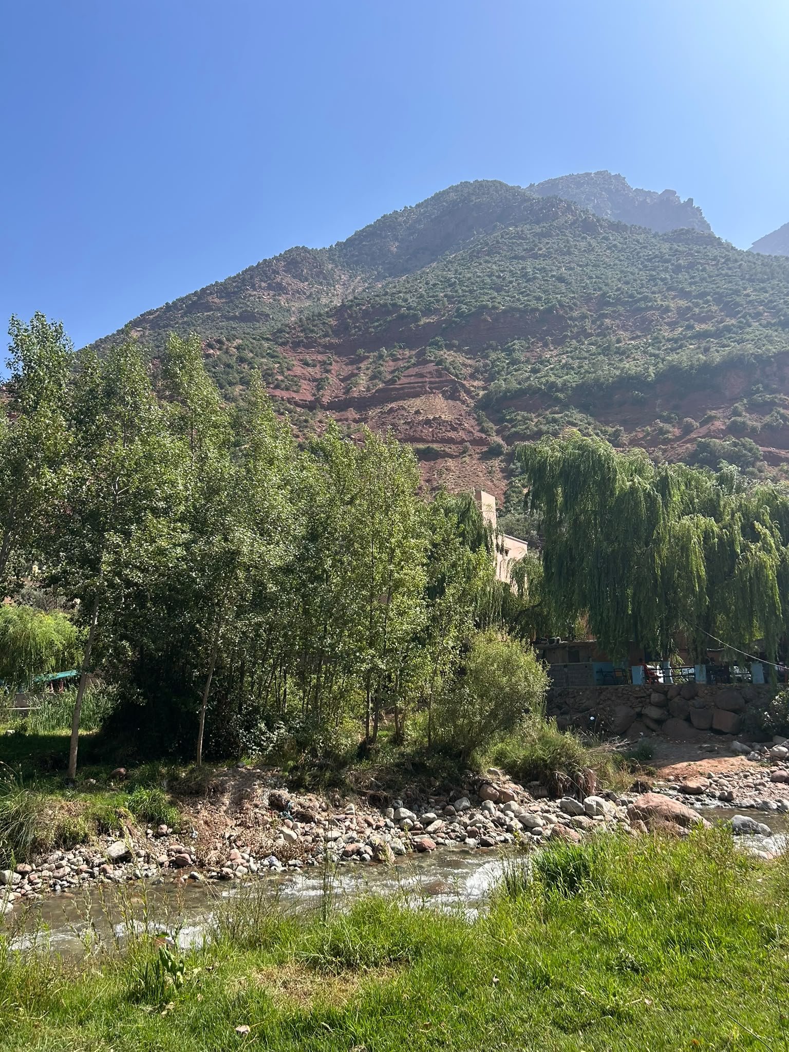 Vallée de l'Ourika, dans le Haut Atlas