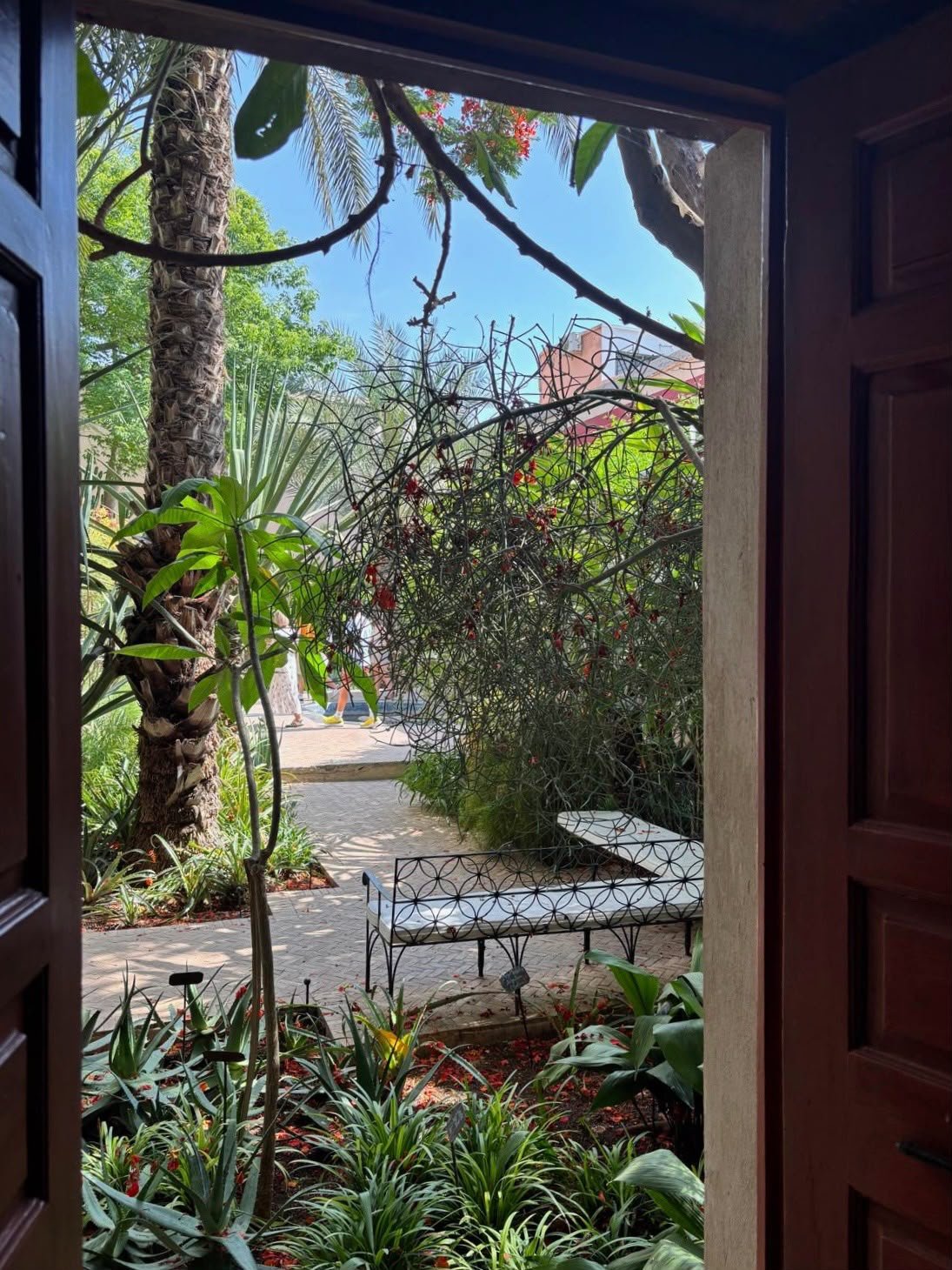 Palais Bahia, décor intérieur