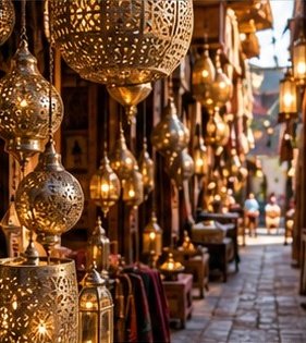 Souk marocain