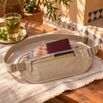 Ceinture porte-monnaie cachée RFID